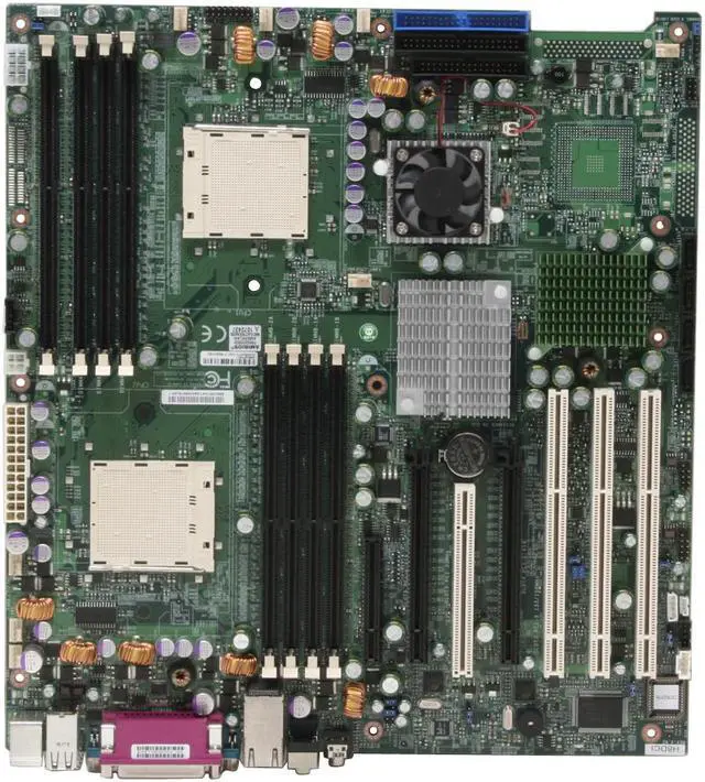 Alt view image 3 of 7 - SUPERMICRO H8DCi-O Extended ATX Server Motherboard Dual 940 NVIDIA nForce Professional 2200