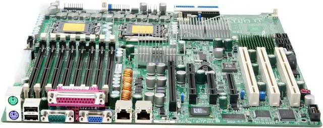 Alt view image 2 of 6 - SUPERMICRO X7DBE-O Extended ATX Server Motherboard Dual LGA 771 Intel 5000P DDR2 667