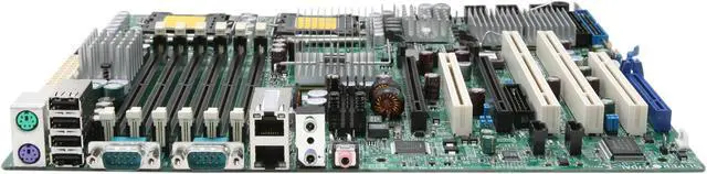 Alt view image 2 of 5 - SUPERMICRO MBD-X7DAL-E-O ATX Server Motherboard Dual LGA 771 Intel 5000X DDR2 667/533