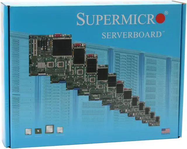 Alt view image 7 of 7 - SUPERMICRO MBD-X7DVL-3-O ATX Server Motherboard With SAS Dual LGA 771 Intel 5000V DDR2 667