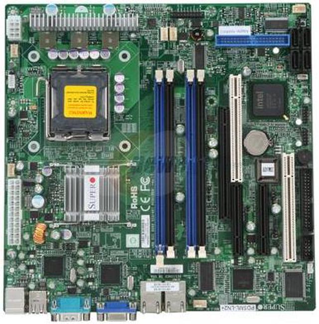SUPERMICRO MBD-PDSML-LN2+ LGA 775 Intel 3000 Micro ATX Intel Xeon