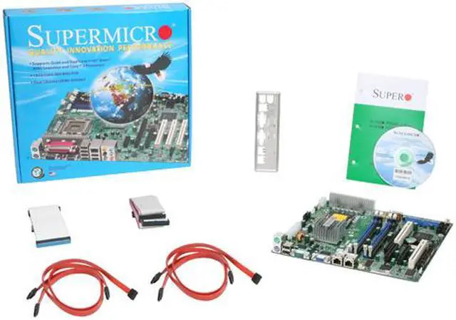 Alt view image 5 of 5 - SUPERMICRO MBD-PDSML-LN2+ LGA 775 Intel 3000 Micro ATX Intel Xeon/ Intel Pentium4 /Intel Pentium D/ Intel Pentium Extreme Edition/Intel Celeron D Server Motherboard