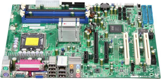Alt view image 2 of 5 - SUPERMICRO MBD-C2SBA+-O LGA 775 Intel G33 ATX Intel Motherboard