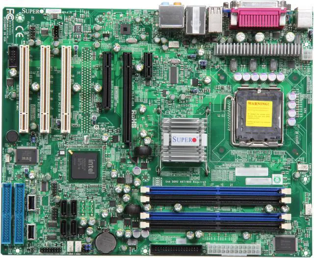 Alt view image 3 of 5 - SUPERMICRO MBD-C2SBA+-O LGA 775 Intel G33 ATX Intel Motherboard