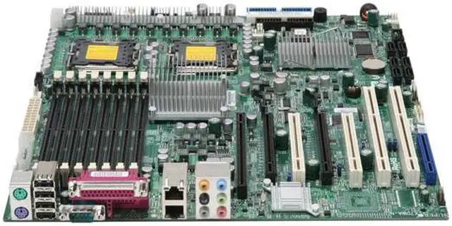 Alt view image 2 of 5 - SUPERMICRO MBD-X7DWA-N Extended ATX Server Motherboard Dual LGA 771 Intel 5400 DDR2 800