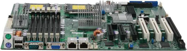Alt view image 2 of 10 - SUPERMICRO MBD-X7DCL-I ATX Server Motherboard Dual LGA 771 Intel 5100 DDR2 667