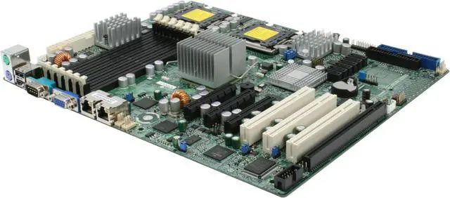 Alt view image 6 of 10 - SUPERMICRO MBD-X7DCL-I ATX Server Motherboard Dual LGA 771 Intel 5100 DDR2 667