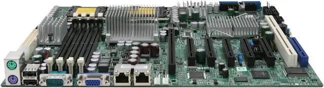 Alt view image 2 of 5 - SUPERMICRO MBD-X7DWE-O ATX Server Motherboard Dual LGA 771 Intel 5400 DDR2 800