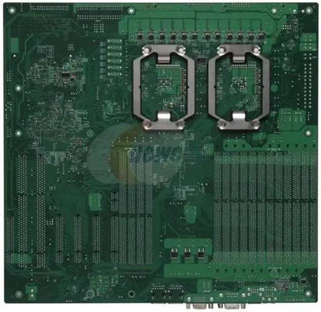 Alt view image 4 of 5 - SUPERMICRO MBD-X7DWN+O Enhanced Extended ATX Server Motherboard Dual LGA 771 Intel 5400 DDR2 800
