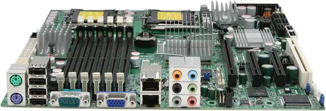 Alt view image 2 of 5 - SUPERMICRO MBD-X7DCA-L-O Micro ATX Server Motherboard Dual LGA 771 Intel 5100 DDR2 667