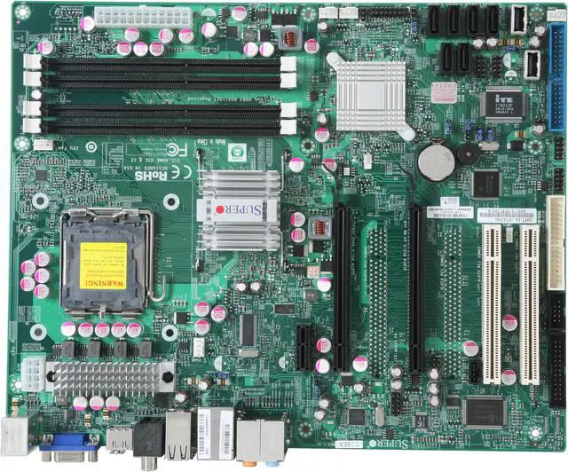 Alt view image 3 of 5 - SUPERMICRO MBD-C2SEA-O LGA 775 Intel G45 HDMI ATX Intel Motherboard