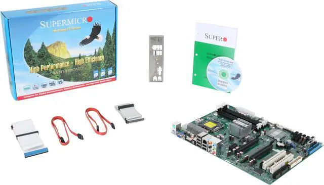 Alt view image 5 of 5 - SUPERMICRO MBD-C2SEA-O LGA 775 Intel G45 HDMI ATX Intel Motherboard