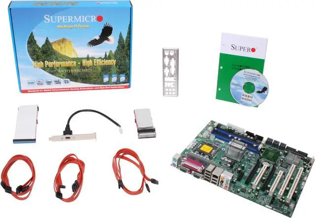 Alt view image 5 of 5 - SUPERMICRO MBD-C2SBX+-O LGA 775 Intel X48 ATX Intel Motherboard