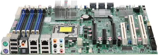 Alt view image 2 of 5 - SUPERMICRO MBD-X8SAX-O LGA 1366 Intel X58 ATX Intel Xeon Server Motherboard