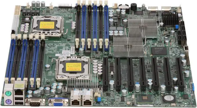 Alt view image 2 of 5 - SUPERMICRO MBD-X8DTH-6F-O Dual LGA 1366 Intel 5520 Extended ATX Dual Intel Xeon Server Motherboard