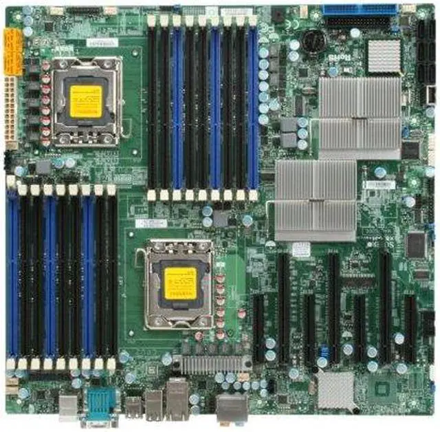 Alt view image 3 of 5 - SUPERMICRO MBD-X8DAH+-O Dual LGA 1366 Intel 5520 Enhanced Extended ATX Dual Intel Xeon 5500 and 5600 Series Server Motherboard