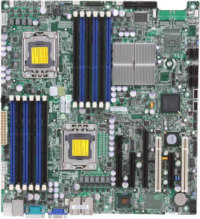 Alt view image 4 of 5 - SUPERMICRO MBD-X8DTi-F-O Dual LGA 1366 Intel 5520 Extended ATX Dual Intel Xeon 5500 and 5600 Series Server Motherboard
