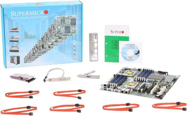 Alt view image 6 of 5 - SUPERMICRO MBD-X8DTi-F-O Dual LGA 1366 Intel 5520 Extended ATX Dual Intel Xeon 5500 and 5600 Series Server Motherboard