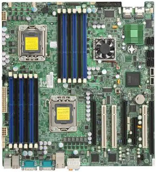 Alt view image 3 of 4 - SUPERMICRO MBD-X8DA3-O Dual LGA 1366 Intel 5520 Extended ATX Dual Intel Xeon 5600/5500 series processor