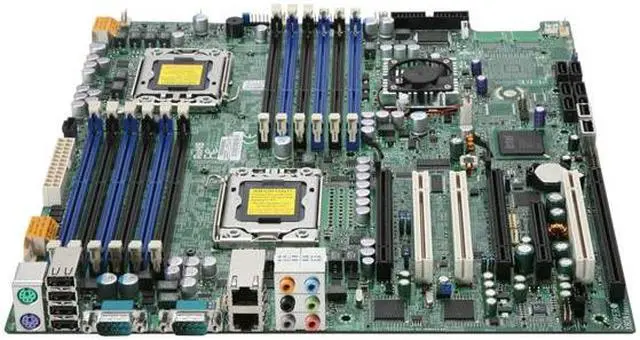 Alt view image 2 of 5 - SUPERMICRO MBD-X8DAi-O Extended ATX Server Motherboard Dual LGA 1366 Intel 5520 DDR3 1333