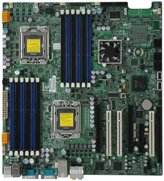 Alt view image 3 of 5 - SUPERMICRO MBD-X8DAi-O Extended ATX Server Motherboard Dual LGA 1366 Intel 5520 DDR3 1333