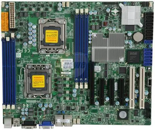 Alt view image 3 of 3 - SUPERMICRO MBD-X8DTL-3-O ATX Server Motherboard Dual LGA 1366 Intel 5500 DDR3 1333