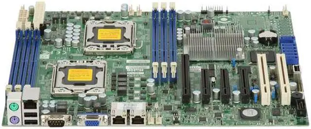 Alt view image 2 of 5 - SUPERMICRO MBD-X8DTL-iF-O Dual LGA 1366 Intel 5500 ATX Dual Intel Xeon 5500 and 5600 Series Server Motherboard