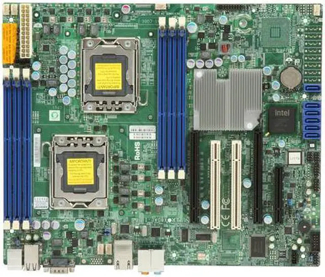 Alt view image 3 of 5 - SUPERMICRO MBD-X8DAL-i-O Dual LGA 1366 Intel 5500 ATX Dual Intel Xeon 5500 and 5600 Series Server Motherboard