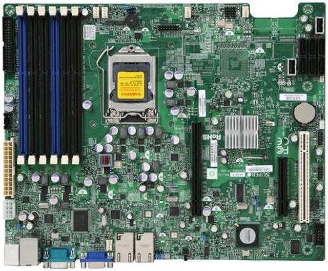 Alt view image 3 of 5 - SUPERMICRO MBD-X8SIE-F-O ATX Server Motherboard LGA 1156 Intel 3420 DDR3 1333