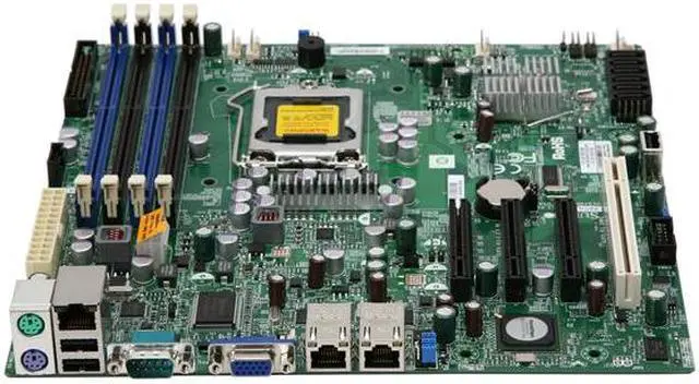 Alt view image 2 of 5 - SUPERMICRO MBD-X8SIL-F-O Xeon X3400 / L3400 / Core i3 series Dual LAN Micro ATX Server Board w/ Remote Management
