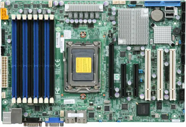 Alt view image 4 of 5 - SUPERMICRO MBD-H8SGL-F-O ATX Server Motherboard Socket G34 AMD SR5650 DDR3 1333