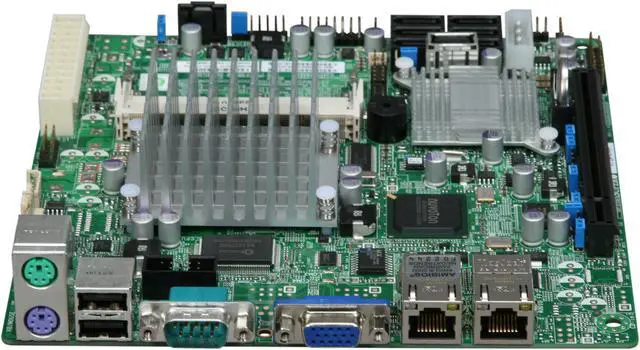 Alt view image 2 of 5 - SUPERMICRO MBD-X7SPA-HF-O Mini ITX Server Motherboard DDR2 667