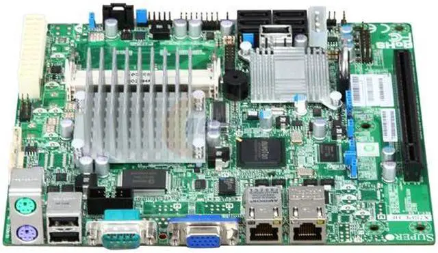 Alt view image 2 of 5 - SUPERMICRO MBD-X7SPE-HF-O Flex ATX Server Motherboard DDR2 667