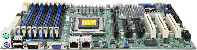 Alt view image 2 of 5 - SUPERMICRO MBD-H8SGL-O ATX Server Motherboard Socket G34 AMD SR5650 DDR3 1600/1333/1066