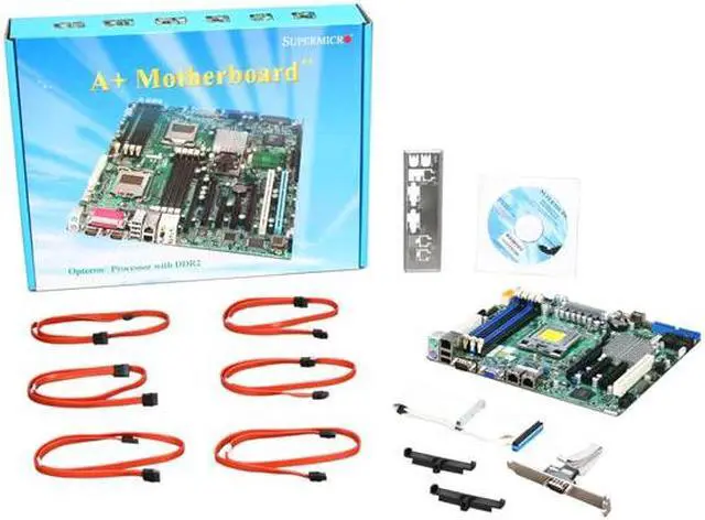 Alt view image 5 of 5 - SUPERMICRO MBD-H8SCM-F Micro ATX Server Motherboard Socket C32 AMD SR5650 DDR3 1333