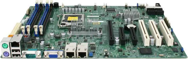 Alt view image 2 of 5 - SUPERMICRO MBD-X9SCA-F-O LGA 1155 Intel C204 ATX Intel Xeon E3 Server Motherboard