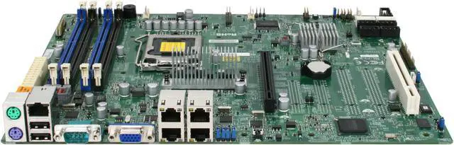 Alt view image 2 of 5 - SUPERMICRO MBD-X9SCI-LN4F-O LGA 1155 Intel C204 ATX Intel Xeon E3 Server Motherboard