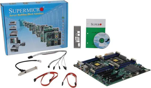 Alt view image 5 of 5 - SUPERMICRO MBD-X9DAi-O Extended ATX Server Motherboard Dual LGA 2011 DDR3 1866/1600/1333/1066/800