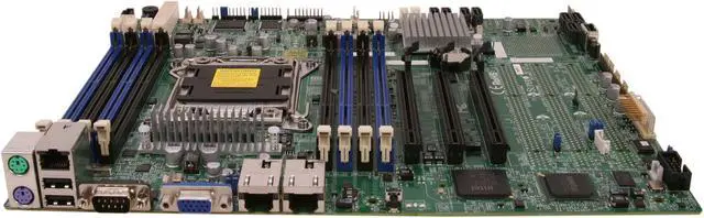 Alt view image 2 of 5 - SUPERMICRO X9SRI-F ATX Server Motherboard LGA 2011 DDR3 1600