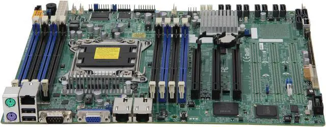 Alt view image 2 of 5 - SUPERMICRO X9SRI-3F ATX Server Motherboard LGA 2011 DDR3 1600