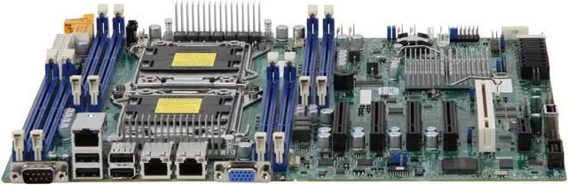Alt view image 2 of 5 - SUPERMICRO MBD-X9DRL-IF-O SSI CEB Server Motherboard Dual LGA 2011 DDR3 1600