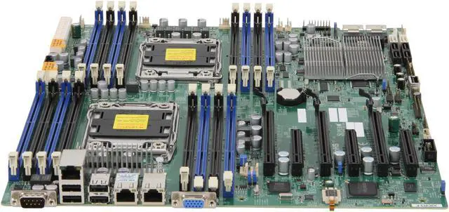 Alt view image 2 of 5 - SUPERMICRO MBD-X9DR3-F-O SSI EEB Server Motherboard Dual LGA 2011 DDR3 1600