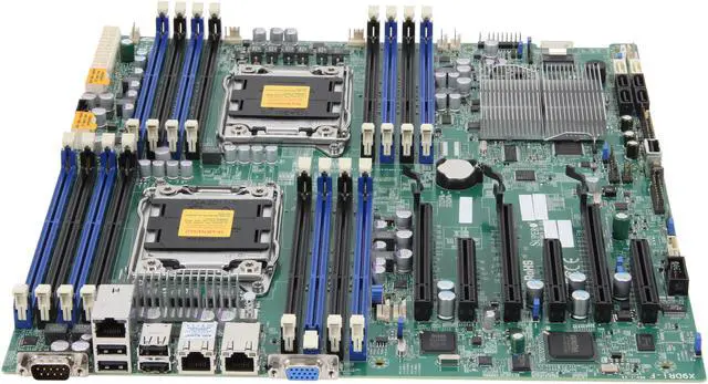 Alt view image 2 of 5 - SUPERMICRO MBD-X9DRI-F-O Extended ATX Server Motherboard Dual LGA 2011 DDR3 1600