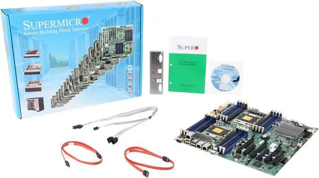 Alt view image 5 of 5 - SUPERMICRO MBD-X9DRI-F-O Extended ATX Server Motherboard Dual LGA 2011 DDR3 1600