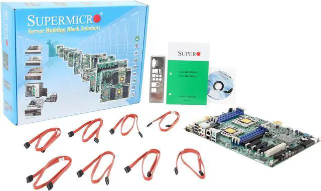 Alt view image 5 of 5 - SUPERMICRO MBD-X9DAL-3-O Server Motherboard Dual LGA 1356 (Socket B2) DDR3 1600