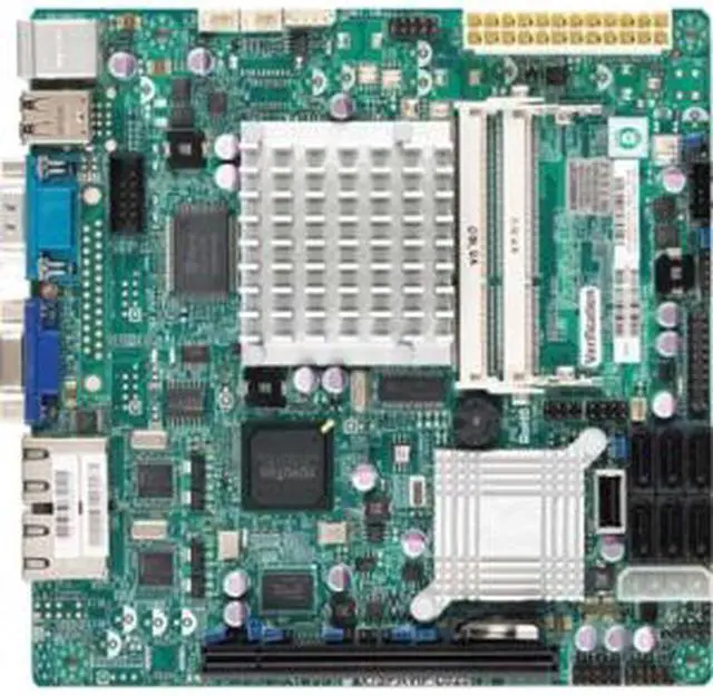 Main image of Supermicro X7SPA-HF-D525 Desktop Motherboard - Intel ICH9R Chipset - Retail Pack