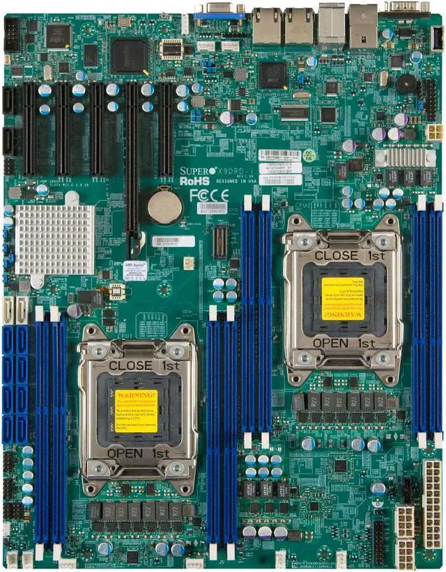 Main image of SUPERMICRO MBD-X9DRD-IF-B Extended ATX Motherboard (Bulk Pack) Dual LGA 2011 Intel C602 DDR3 1866