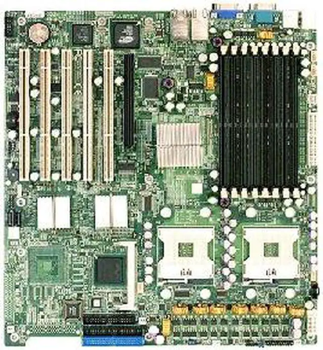 Main image of Supermicro X6DHE-XG2 Server Motherboard - Intel Chipset - Socket PGA-604 - 1 x Retail Pack