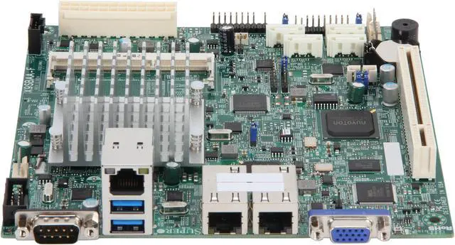 Alt view image 2 of 5 - SUPERMICRO MBD-X9SBAA-F-O Mini ITX Server Motherboard FCBGA1283 DDR3 1333/1066/800