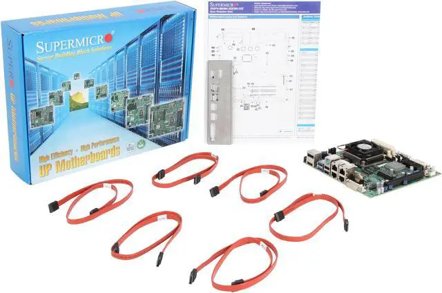 Alt view image 5 of 5 - SUPERMICRO MBD-X9SPV-M4-3UE-O Mini ITX Server Motherboard FCBGA1023 Intel QM77 DDR3 1600/1333